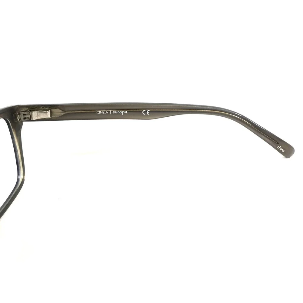 Cinzia Eyeglasses Frames CIN-5035 C1 Purple Gray Rectangle Full Rim 52-17-140